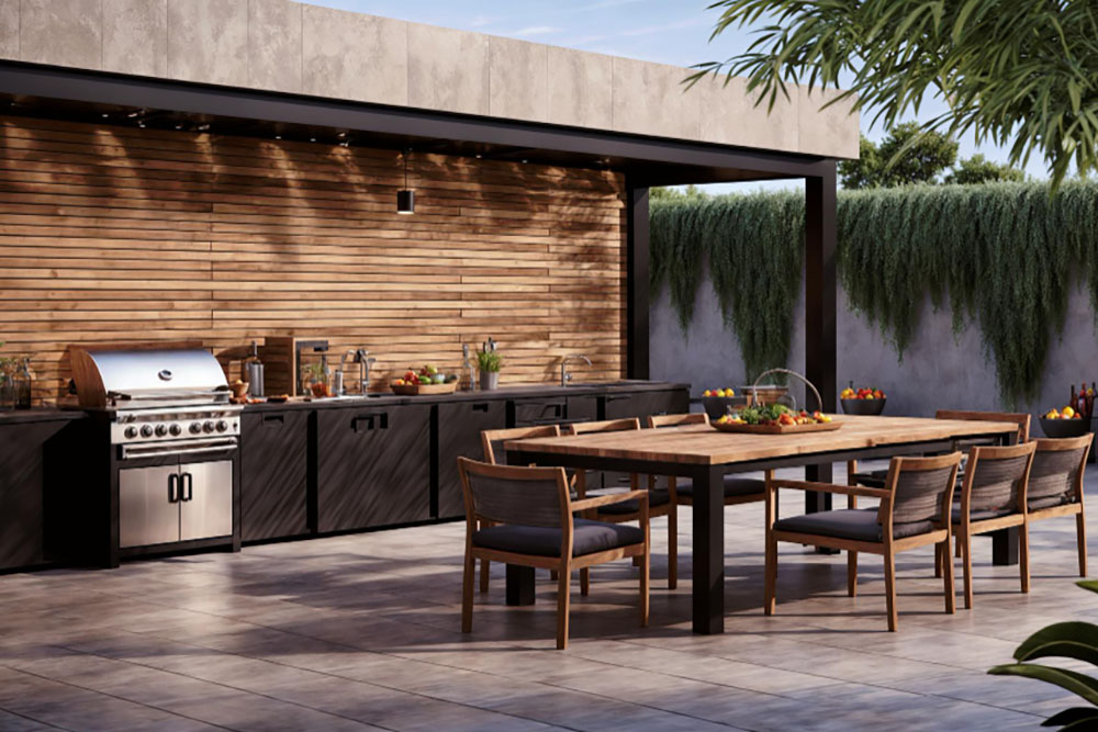 Enhance Your Outdoor Space with Custom Kitchen Cabinets