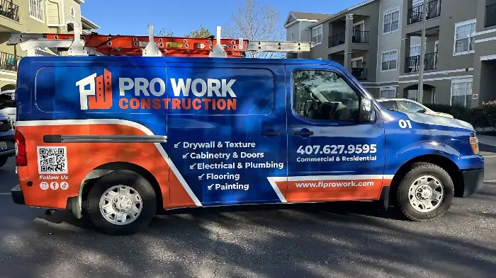 Pro Work Construction's Truck