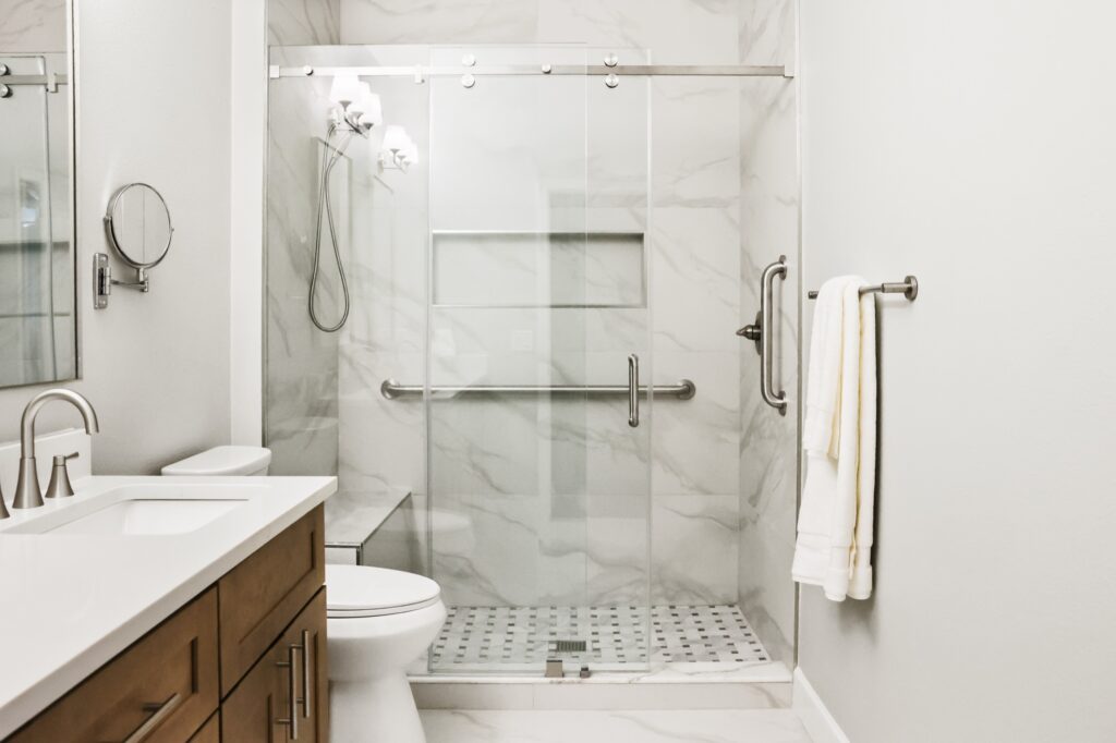 Orlando, Florida accessible bathroom remodel finished view 3