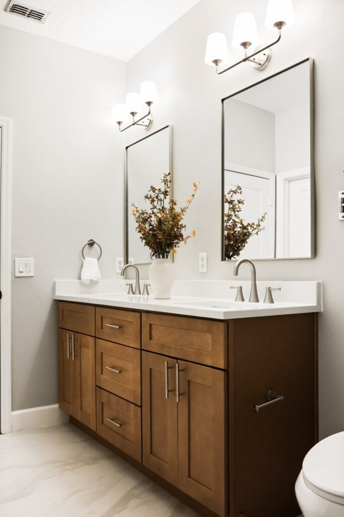 Orlando, Florida accessible bathroom remodel finished view 5