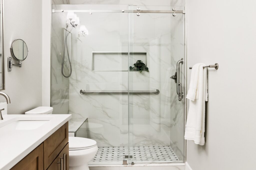 Orlando, Florida accessible bathroom remodel finished view 14