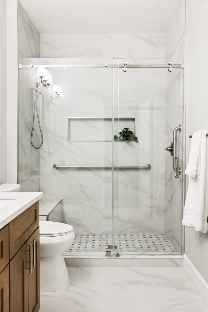 Orlando, Florida accessible bathroom remodel finished view 15