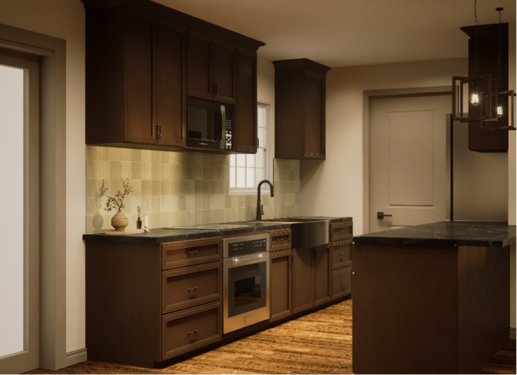 Lake Mary, Florida kitchen remodel design view