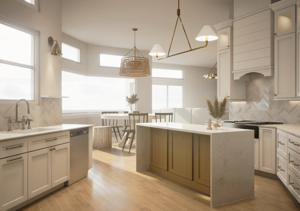 Longwood, Florida kitchen remodel design view