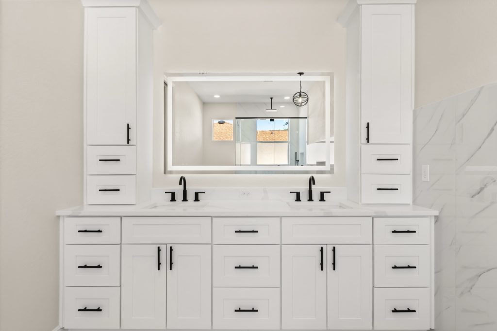 Orlando, Florida bathroom remodel finished project view