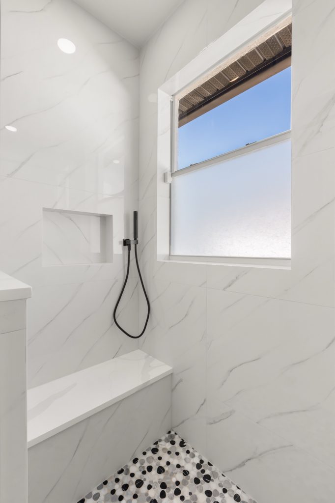 Orlando, Florida bathroom remodel finished project view
