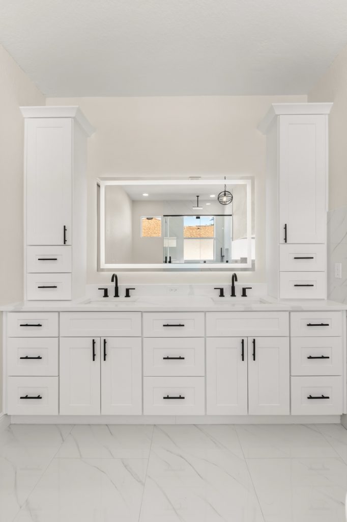 Orlando, Florida bathroom remodel finished project view