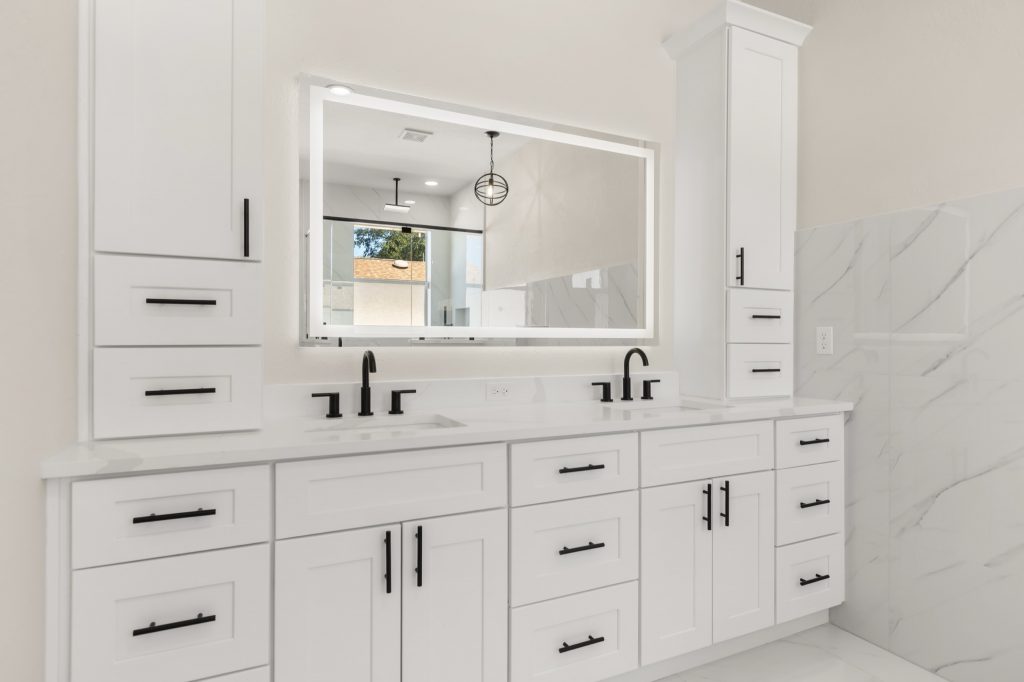 Orlando, Florida bathroom remodel finished project view