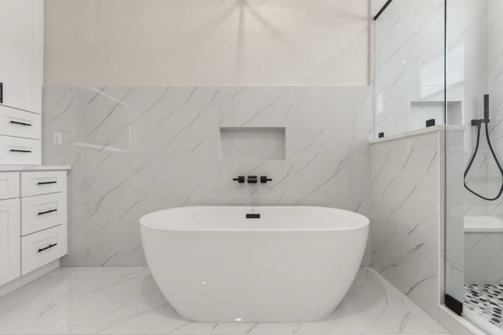 Orlando, Florida bathroom remodel finished project view