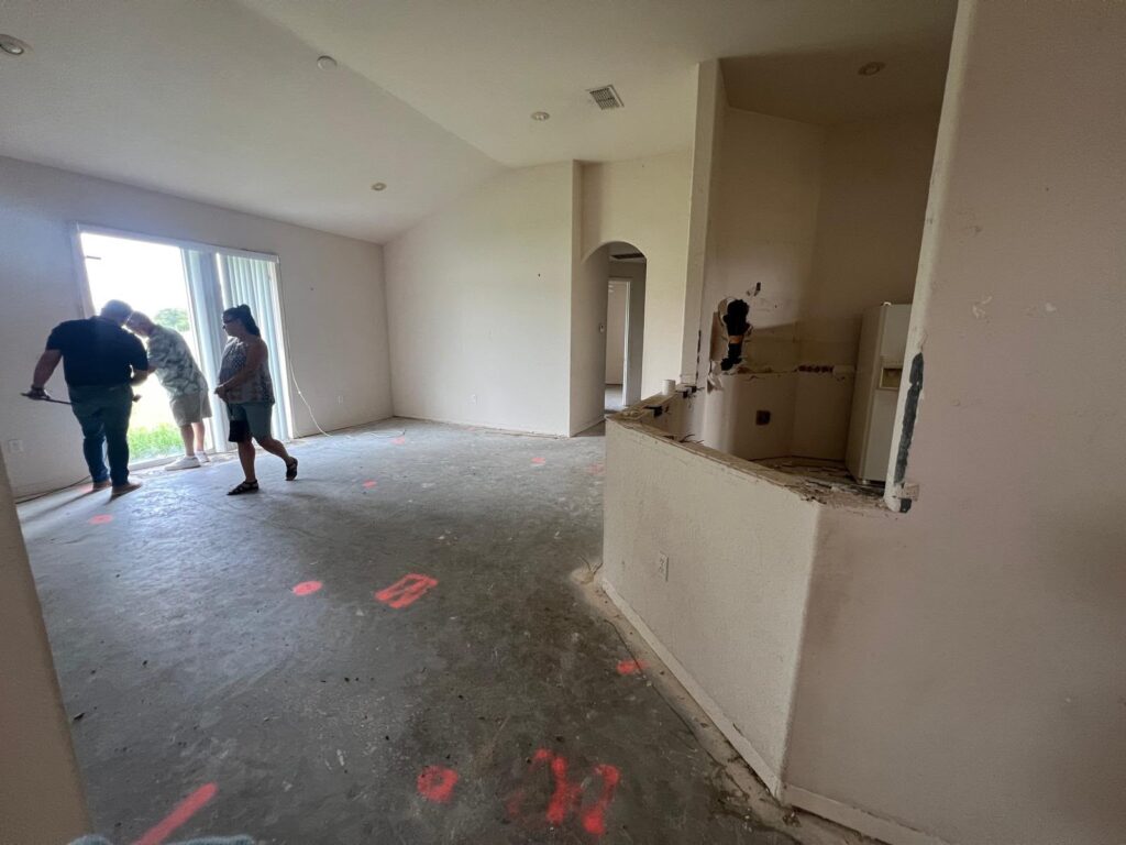 Orlando, Florida kitchen remodel before remodeling view