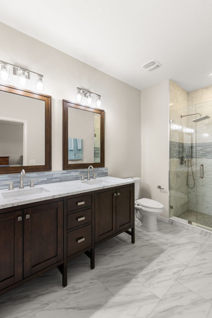 Sanford, Florida bathroom remodel finished project view