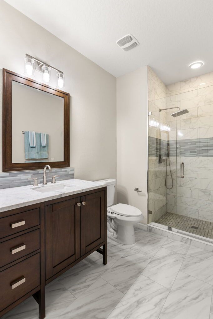 Sanford, Florida bathroom remodel finished project view
