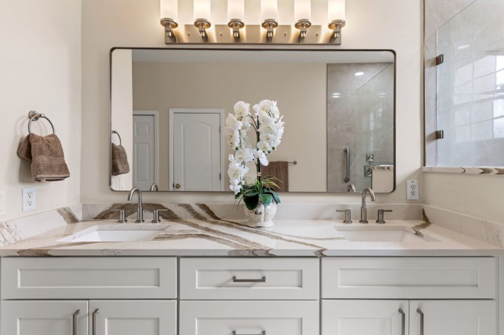 Kissimmee, Florida bathroom remodel finished project view