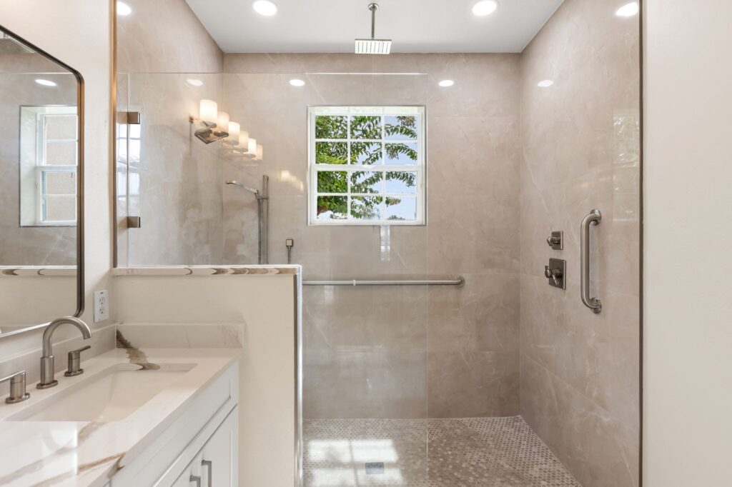 Kissimmee, Florida bathroom remodel finished project view