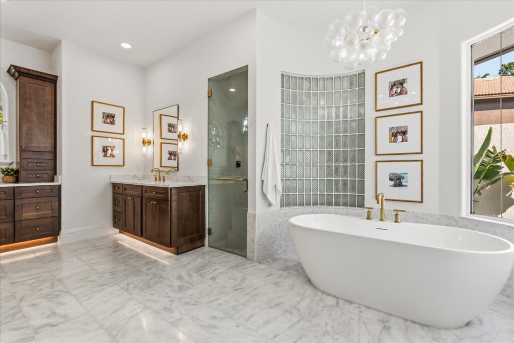 Longwood, Florida bathroom remodel finished project view