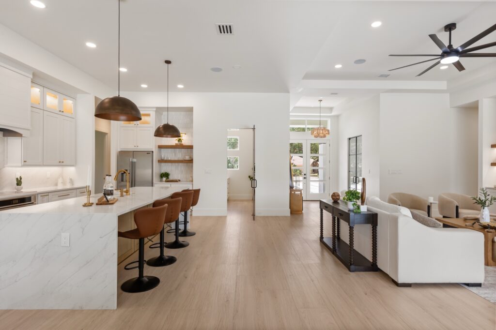 Sanford, Florida kitchen remodel finished project view