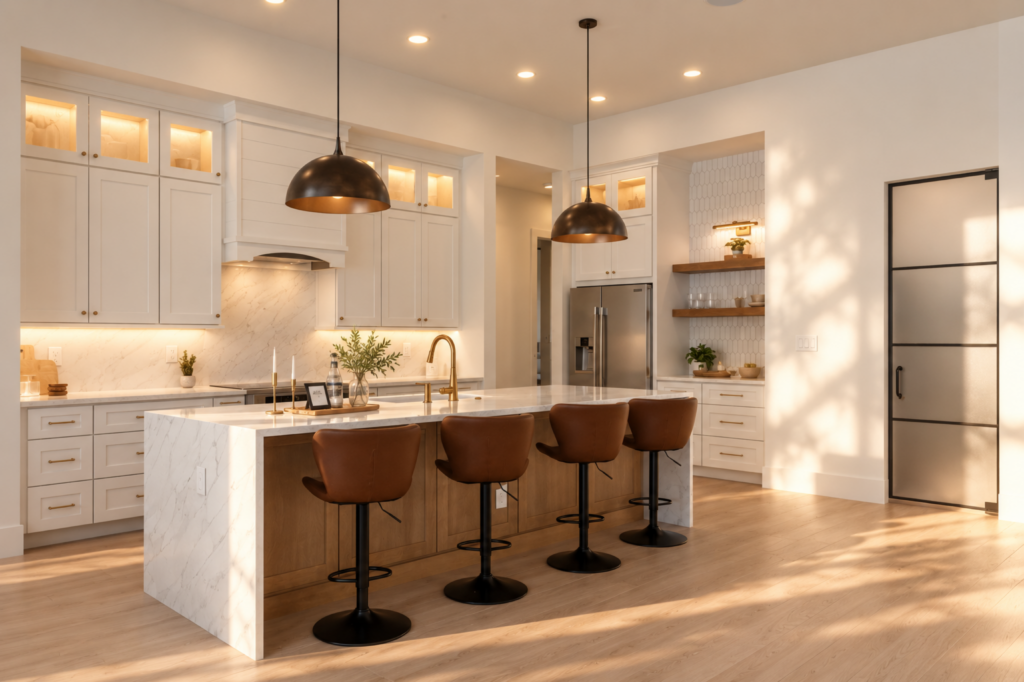 Sanford, Florida kitchen remodel design view