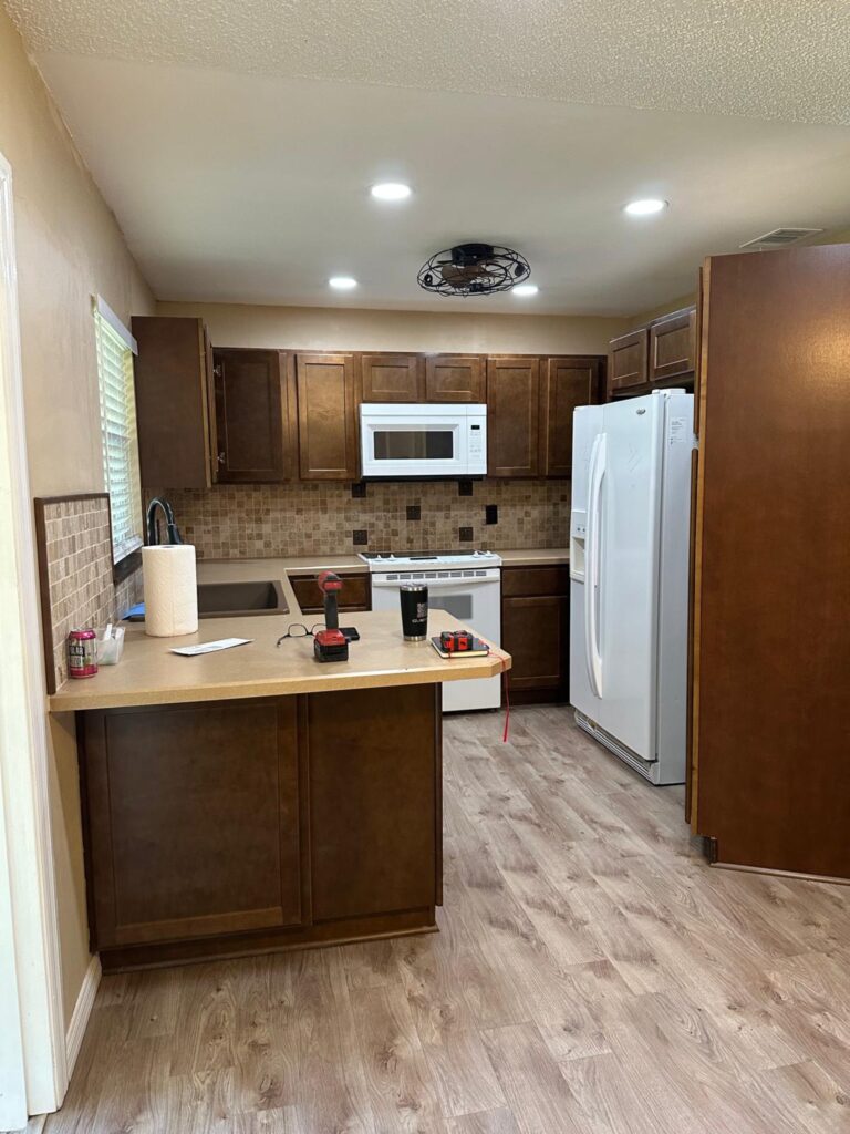 Sanford, Florida kitchen remodel before remodeling view