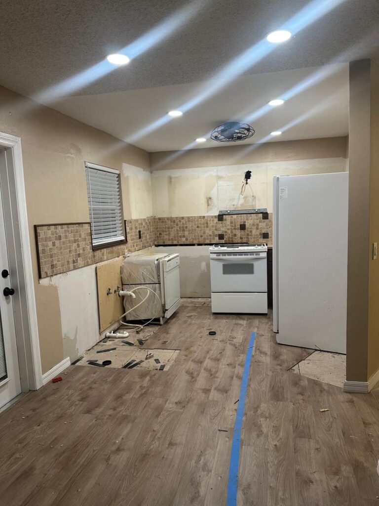 Sanford, Florida kitchen remodel before remodeling view