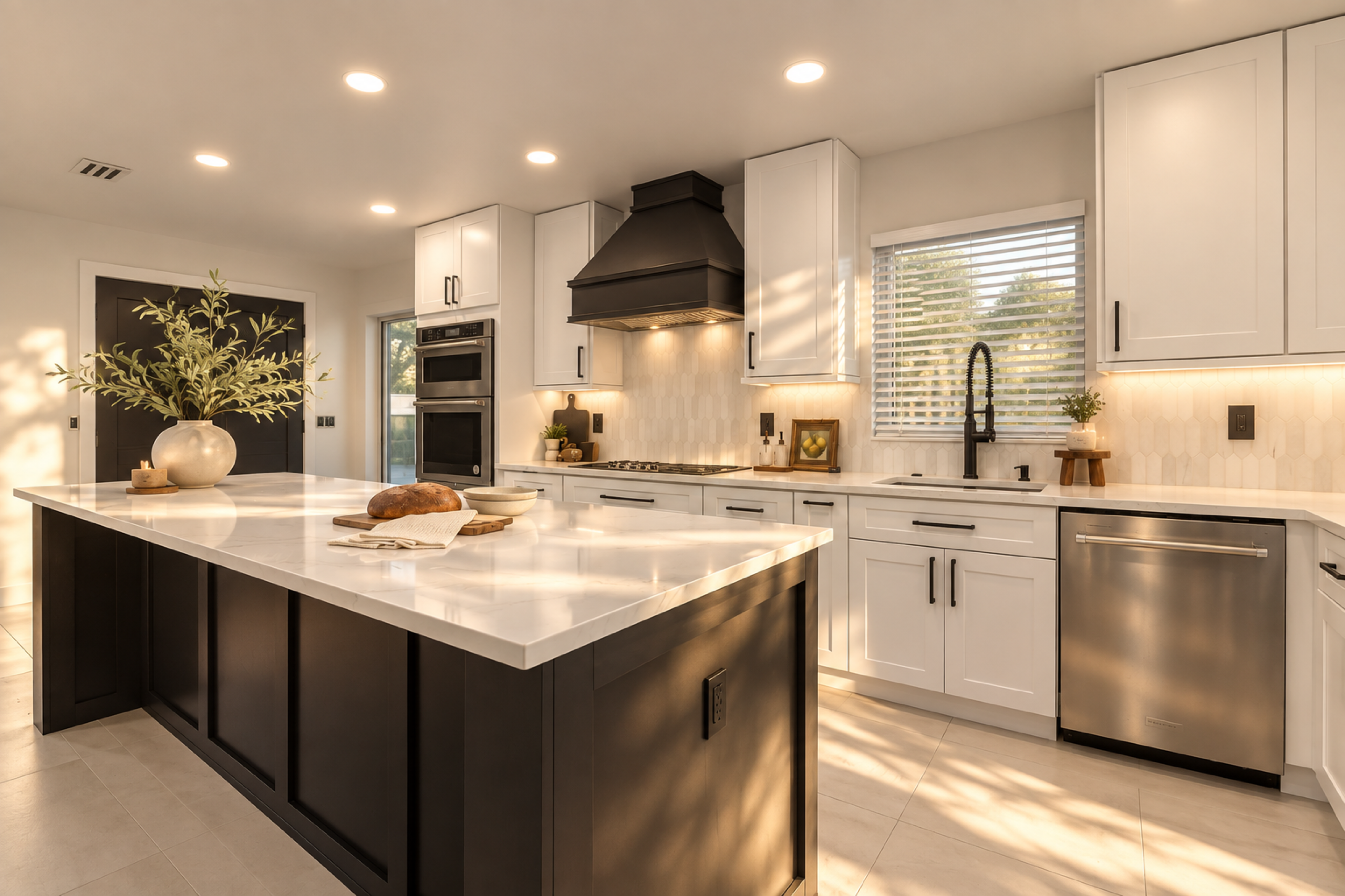 Sanford, Florida kitchen remodel design view